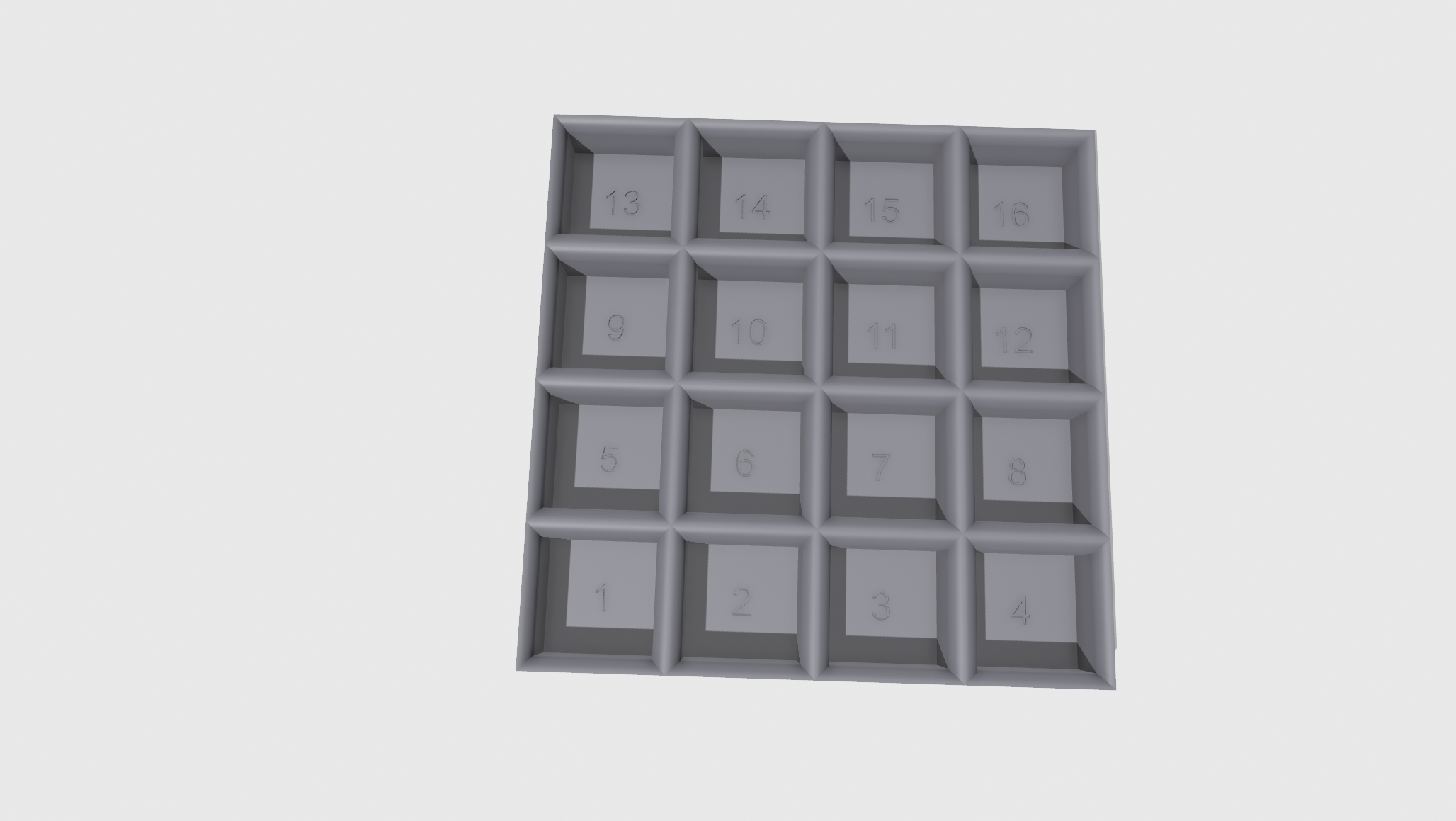 Krabička na LEGO ART a DOTs pro snadnější rozdělení barev