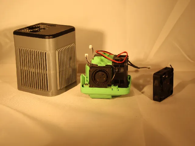 High airflow heat dissipator M5c