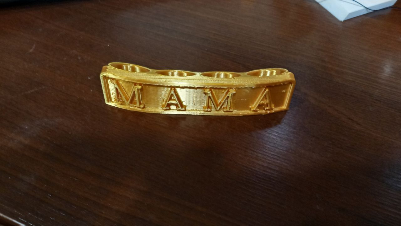 4 (four) finger ring - Mama