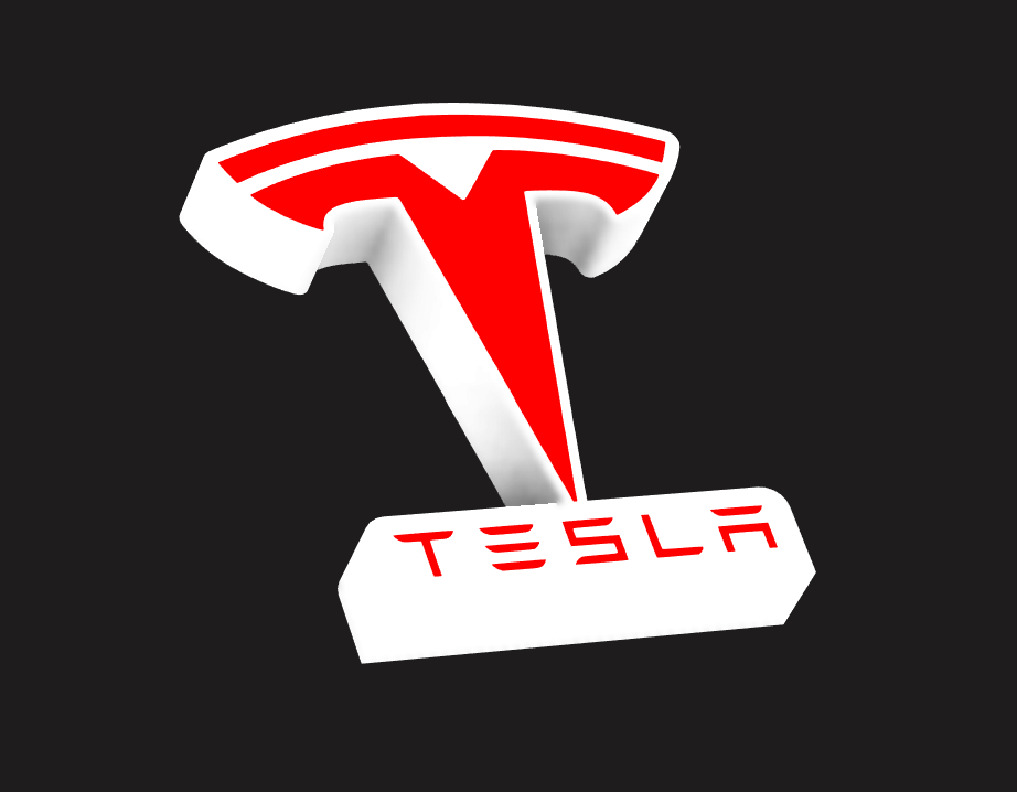 Tesla LED Lamp Lightbox