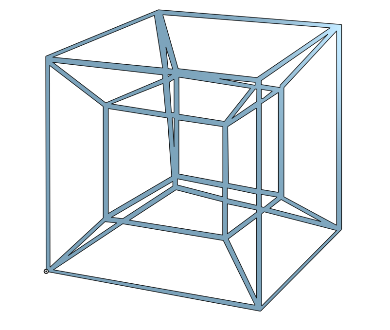 4th dimensional cube by Haydin Newton | Download free STL model ...