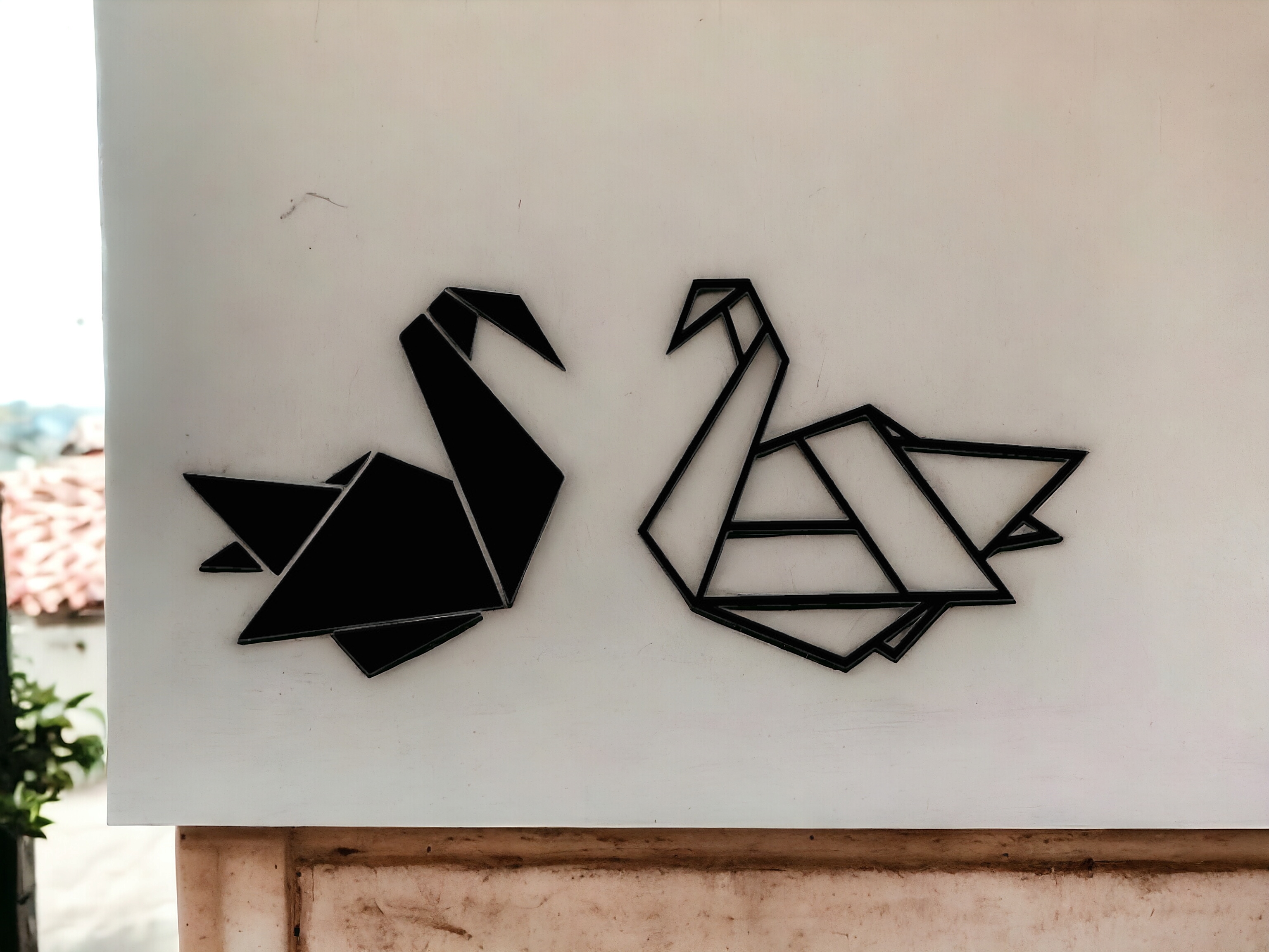 Origami Swan Geometric From Prison Break