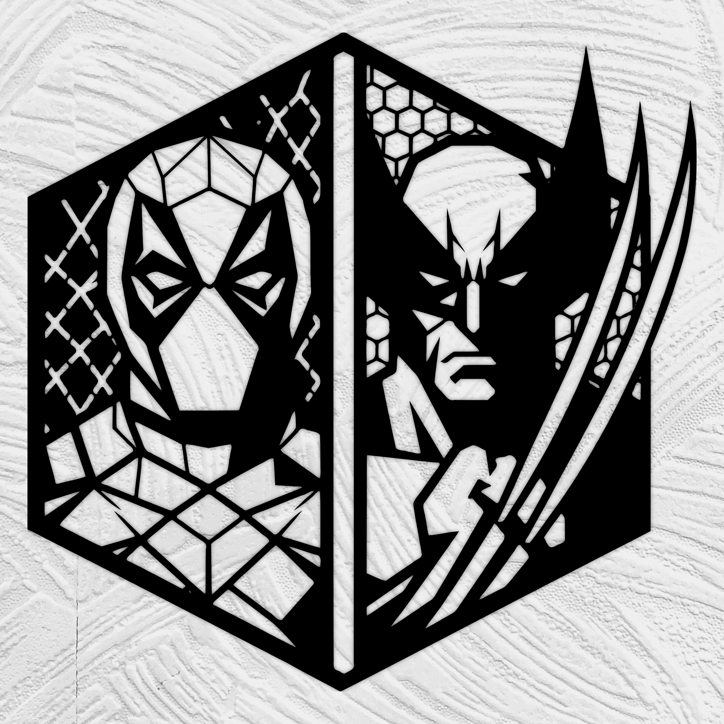 deadpool and wolverine fan art