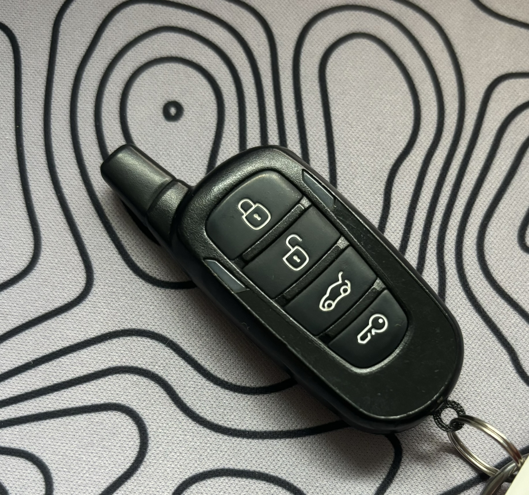 Key Ring Holder Loop for Compustar Remote Start Fob by Klayton ...