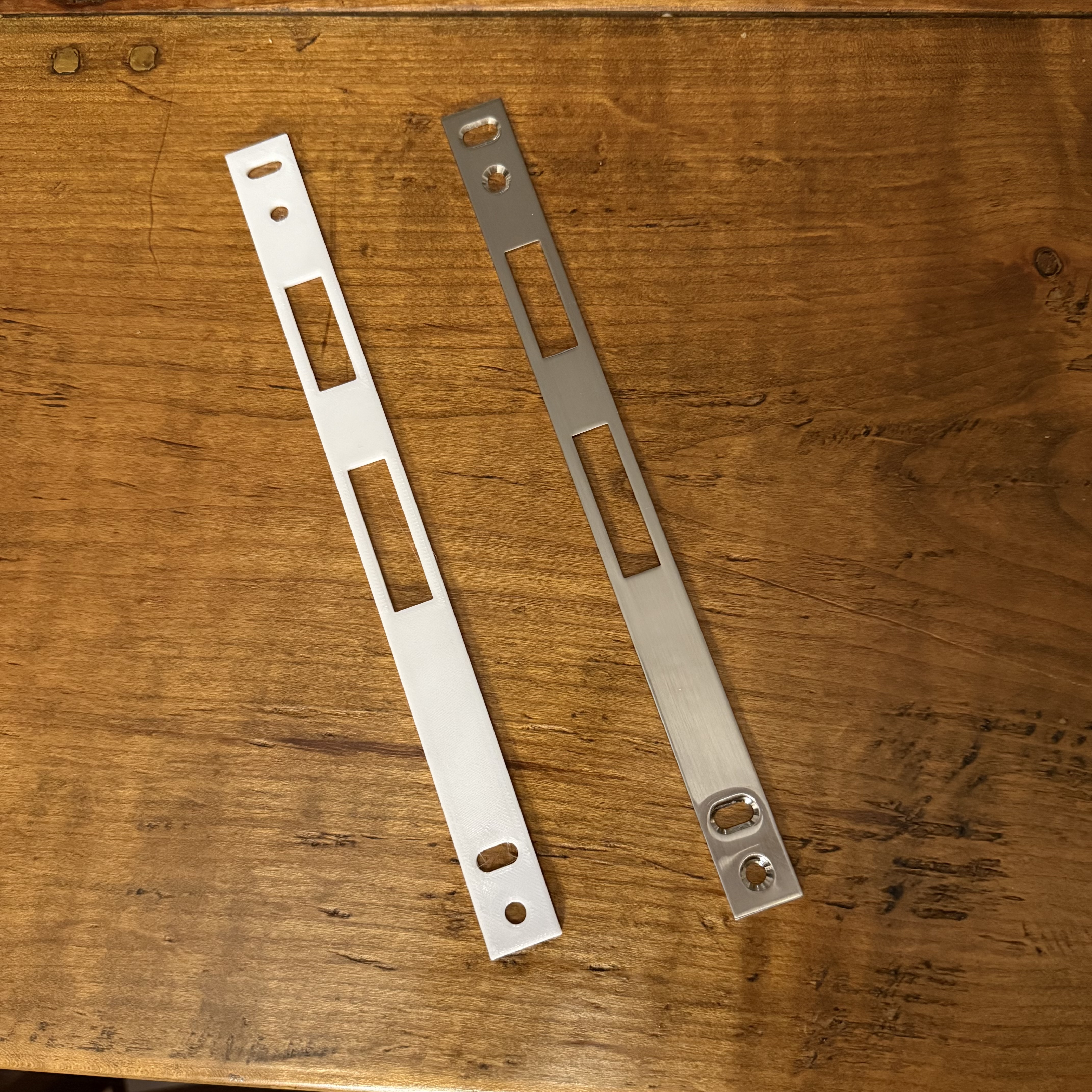 Strike Plate Spacer Shim for Andersen 400 Series Storm Door, EMCO, and Others