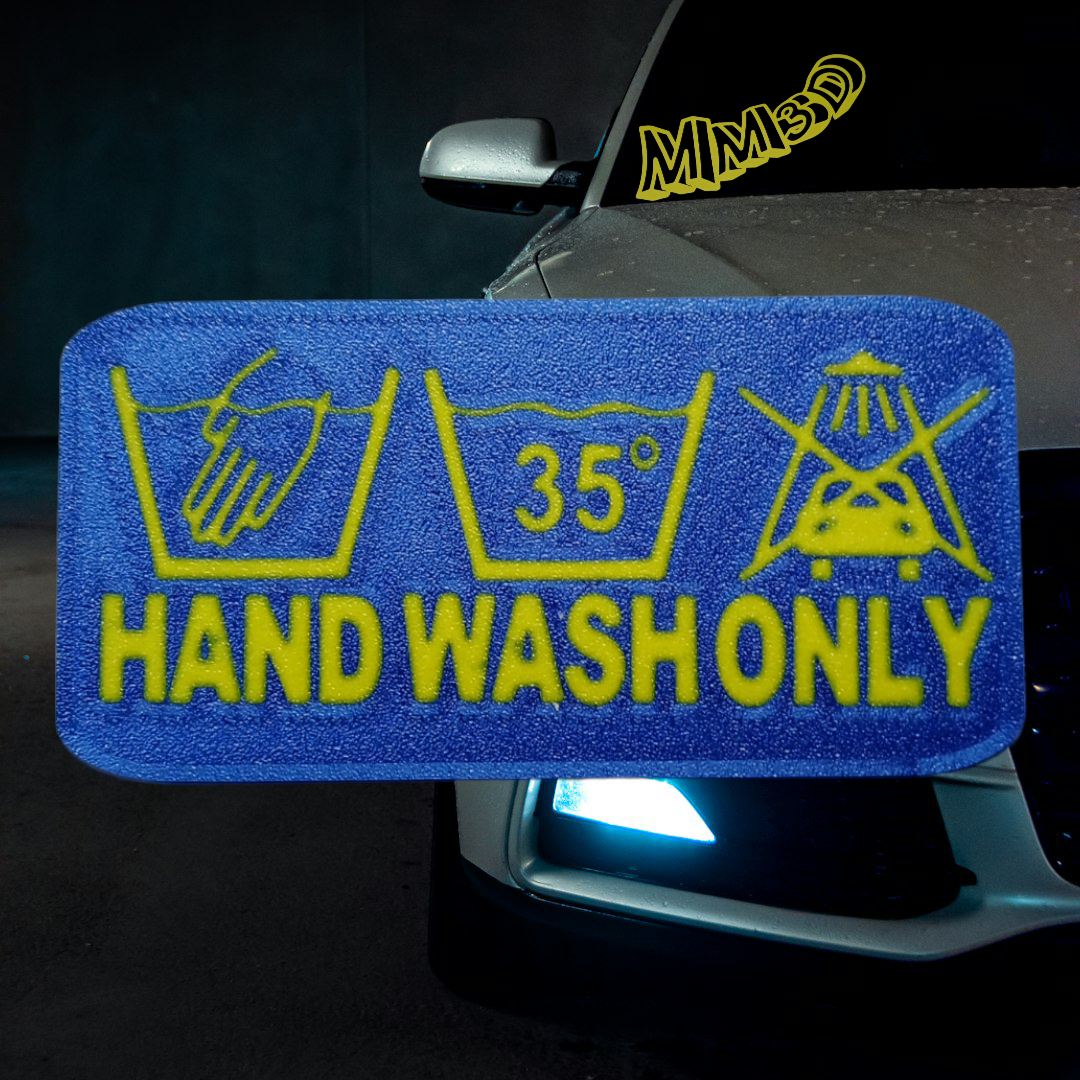 Car Hand Wash Only
