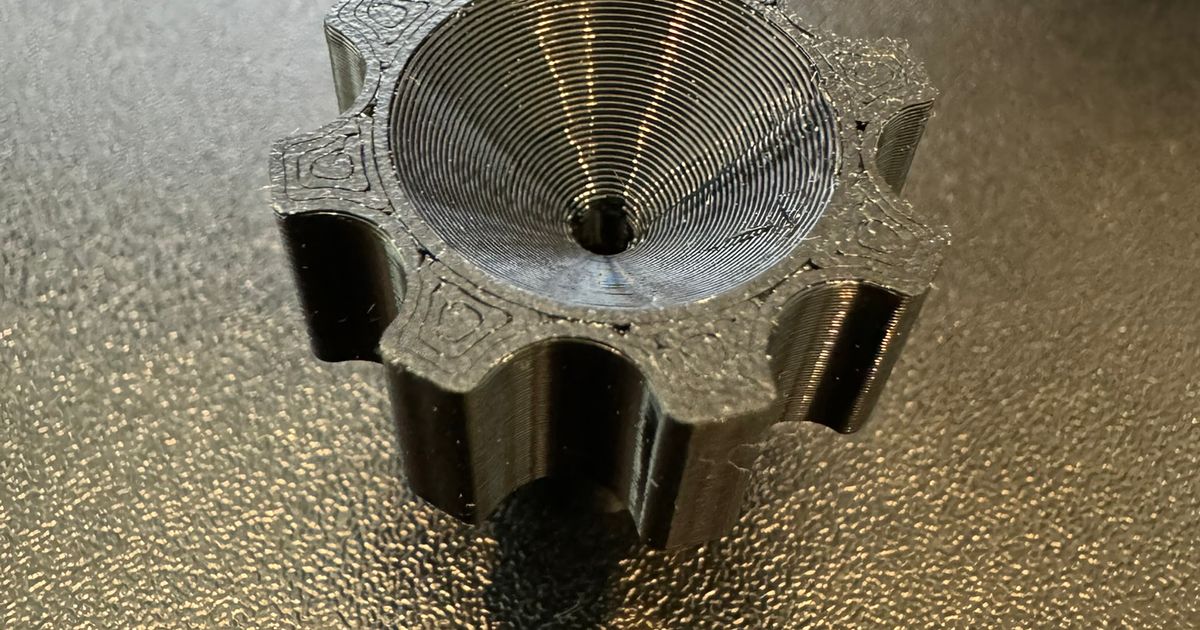 Thumbscrew for gauges or 832, 824, 3mm or 4mm thread applications by