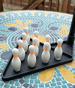 Miniatura 2 do modelo 3D Tabletop Bowling Game