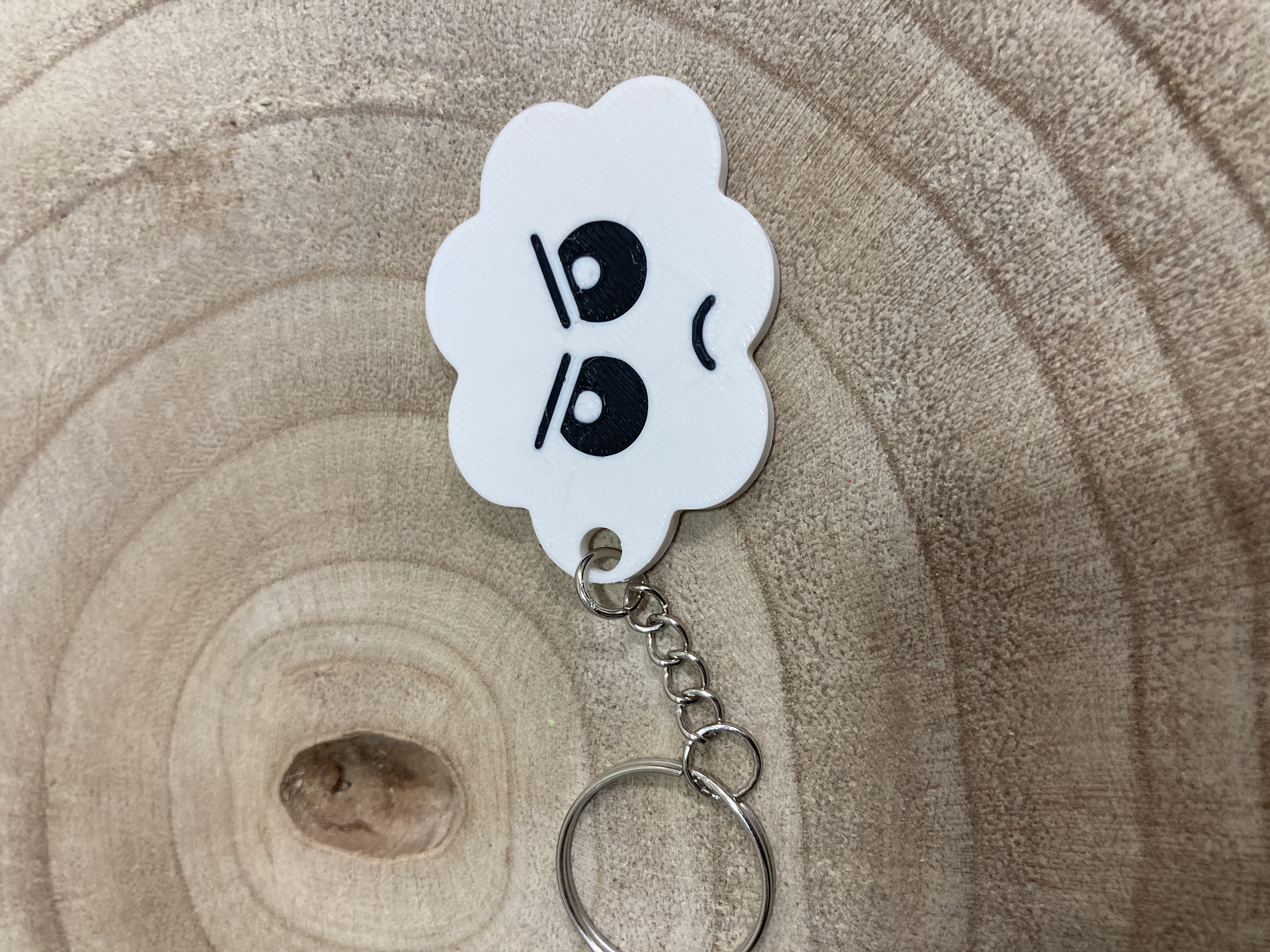 Miniatura 2 do modelo 3D Angry cloud keychain