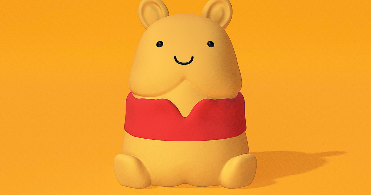 WINNIE THE POO MINI by Dick Project | Download free STL model ...