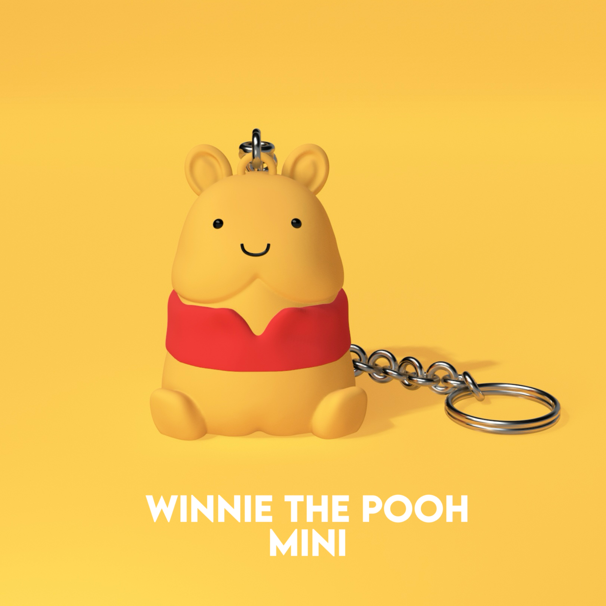 WINNIE THE POO MINI KEY RING