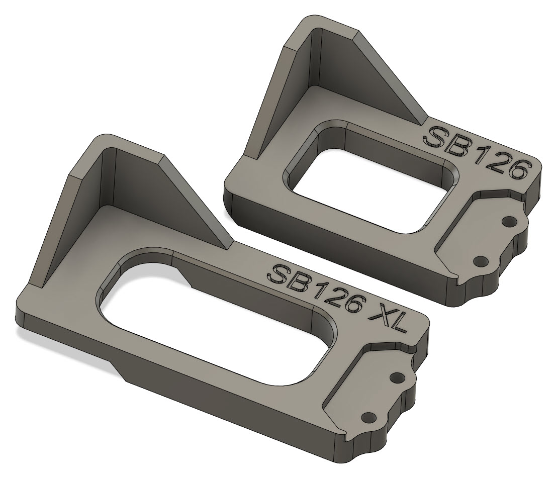 Axial SCX6 - Battery Mount Extenders
