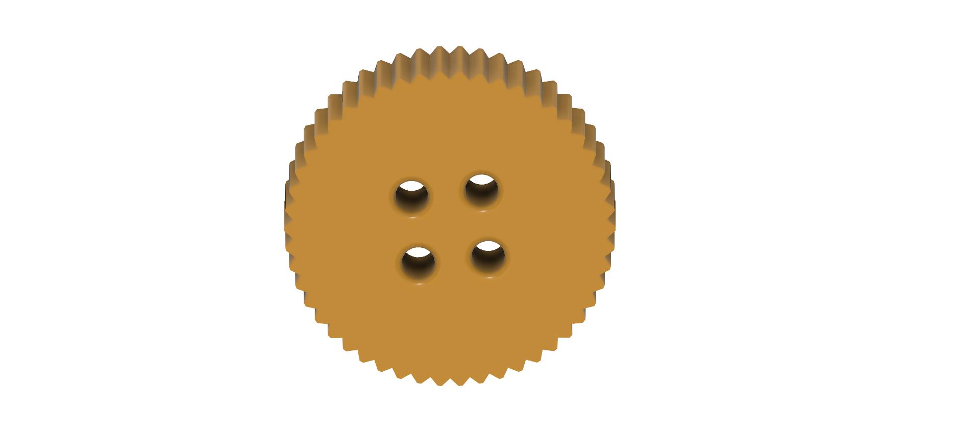Modern Button Geared