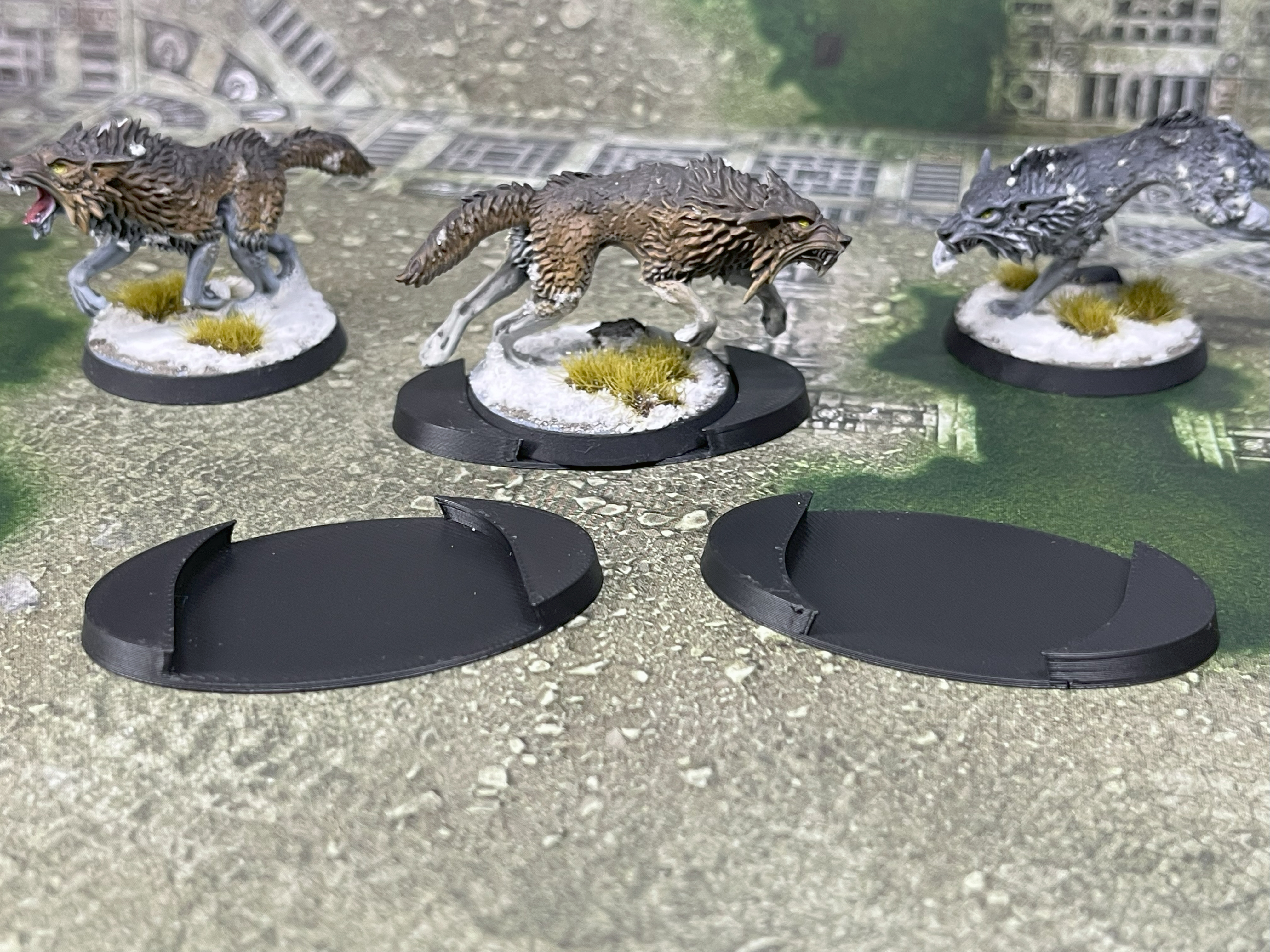 Hunting Wolves Base Adapter