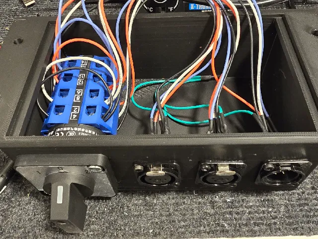 4 Pin XLR Selector Switch