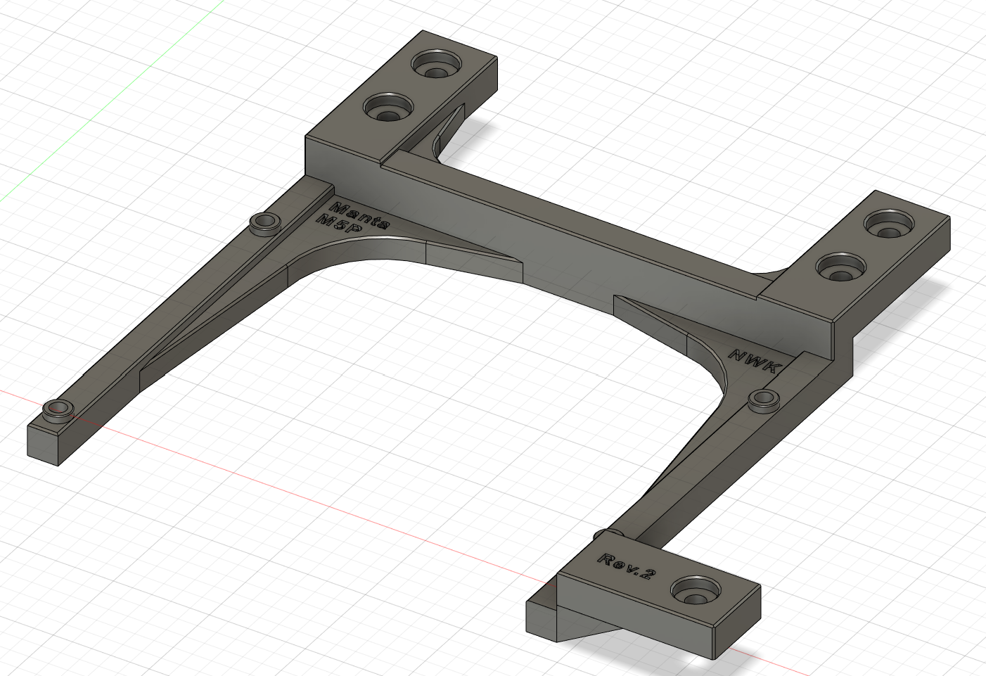 BTT Manta M5P Voron Switchwire Enderwire Mount