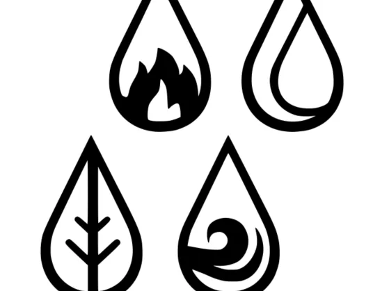Four Elements Wall Decoration