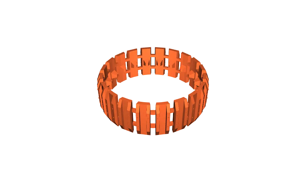 Mini Skid Steer Improved Tracks by Moxzot | Download free STL model | Printables.com