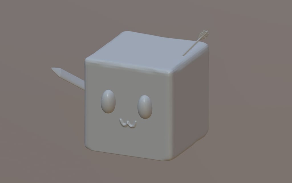 Miniatura 4 do modelo 3D Gelatinous Cube