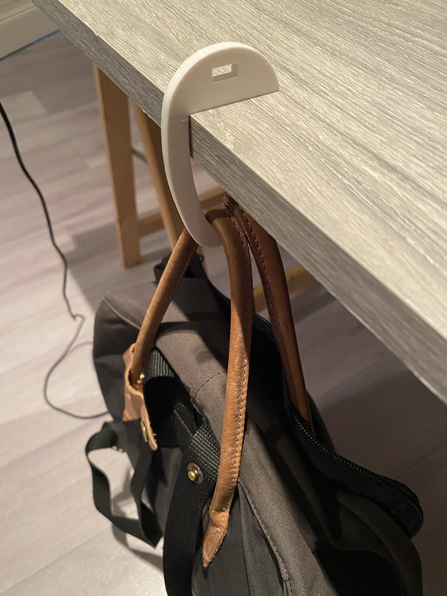 Miniatura 2 do modelo 3D Bag/jacket table hook