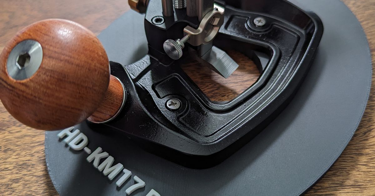 Hongdui Katz Moses KM17Pro Router Plane Wider Base Plate by seb111425