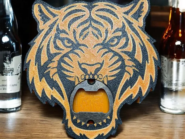 Apribottiglie testa di Tigre