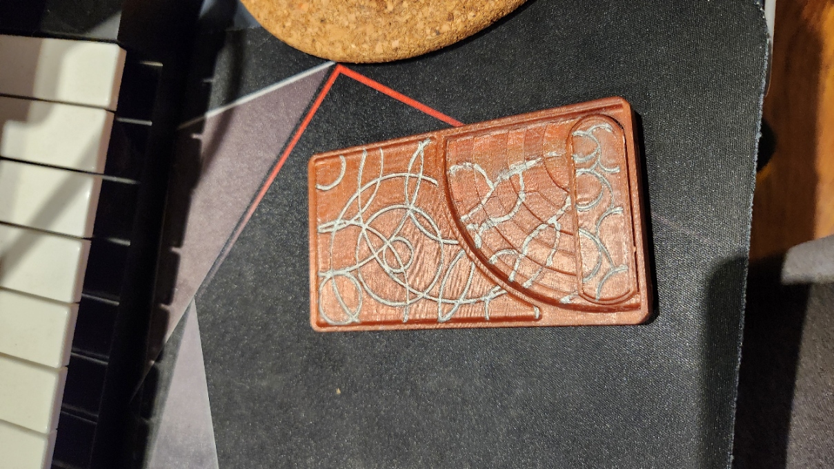 "Engraved" Card Holder/Wallet