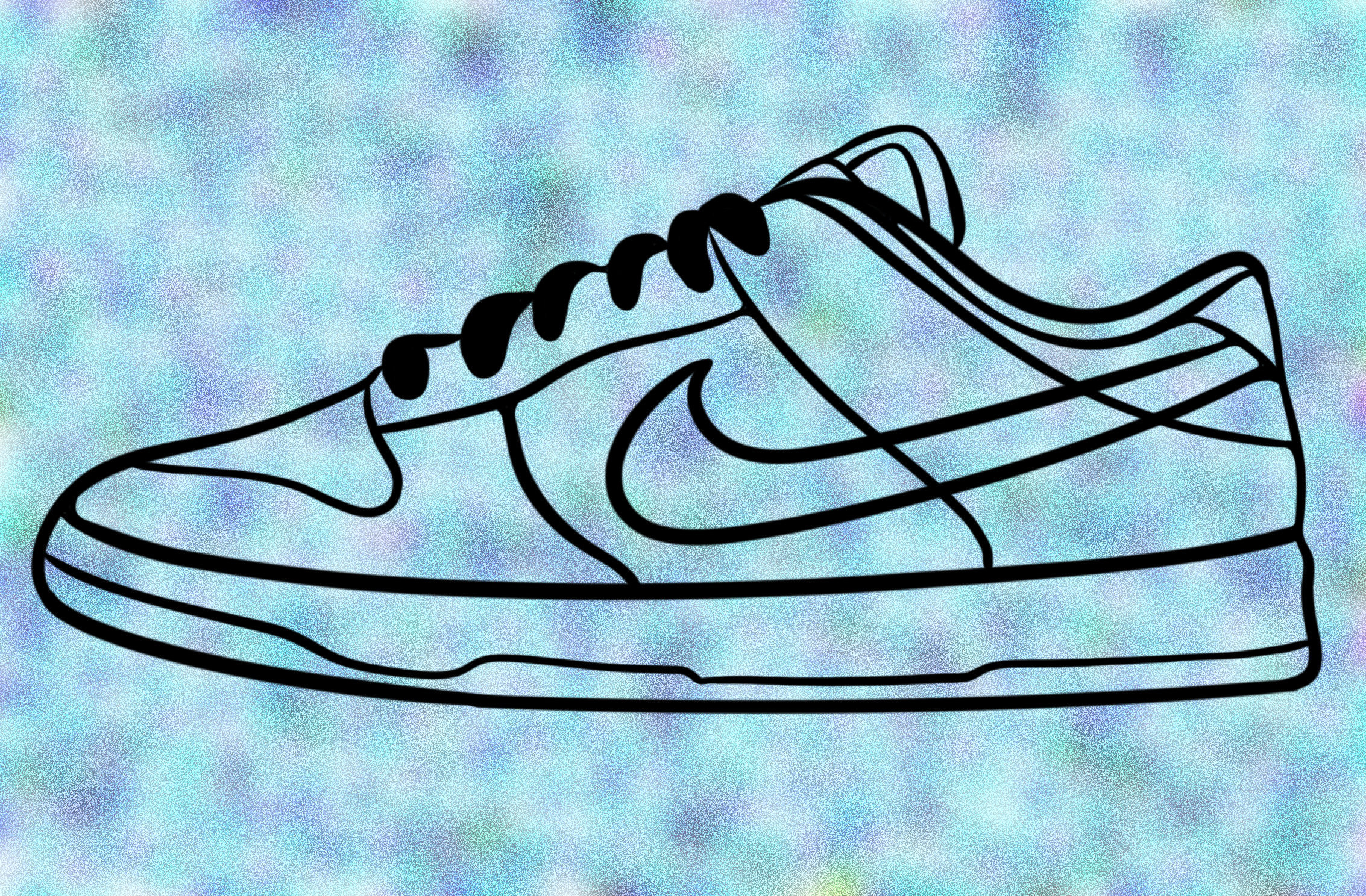 Nike Dunk Low - Wall Art