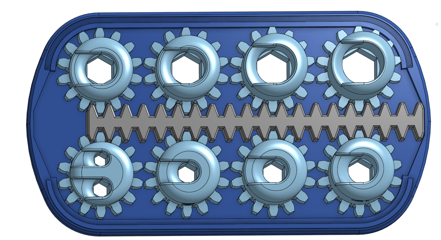 Key Rings Ergenomic Ergonomic Hex Key Holder by Nils | Download free STL model | Printables.com