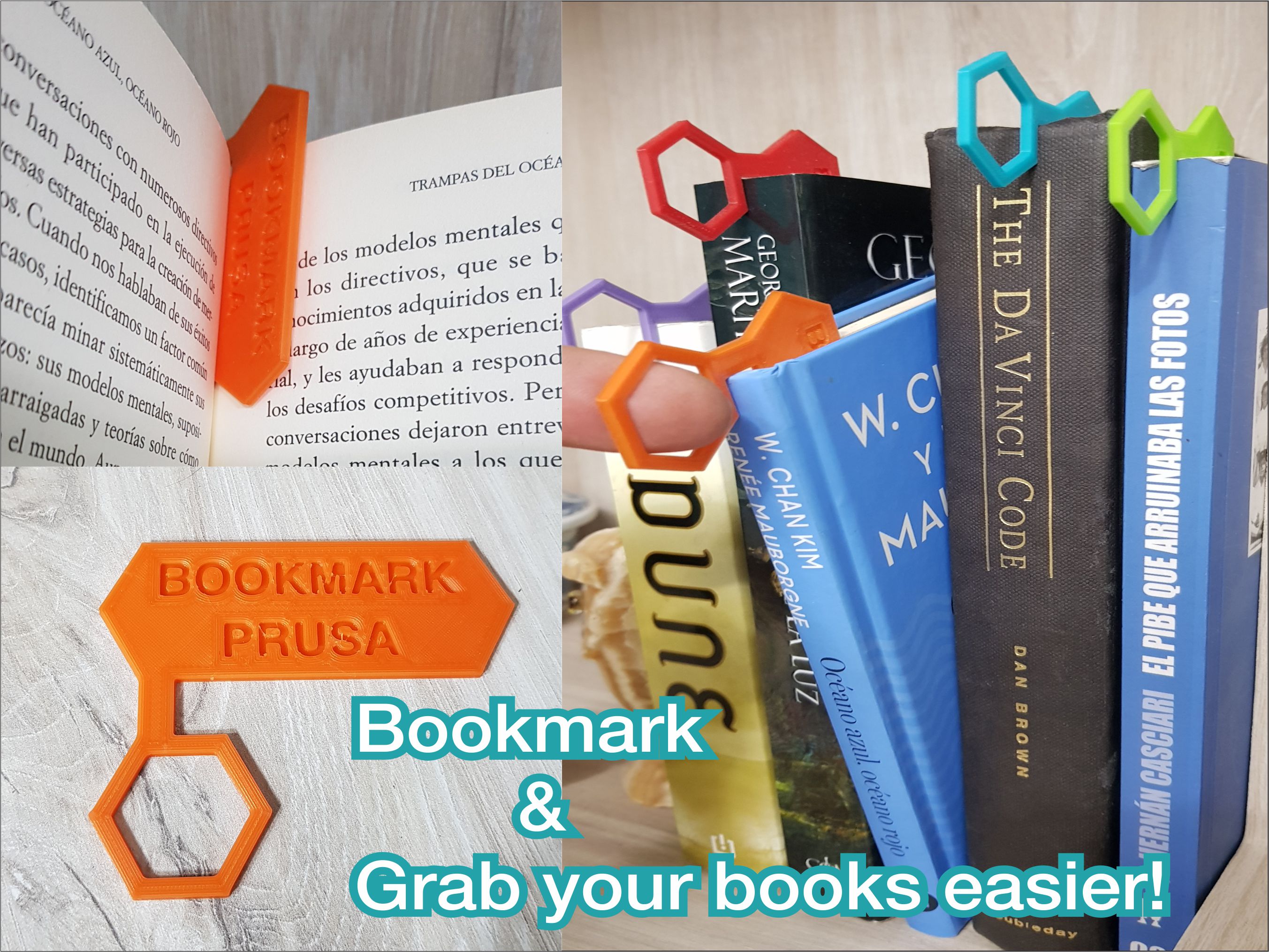 Bookmark & Grab your books easier!