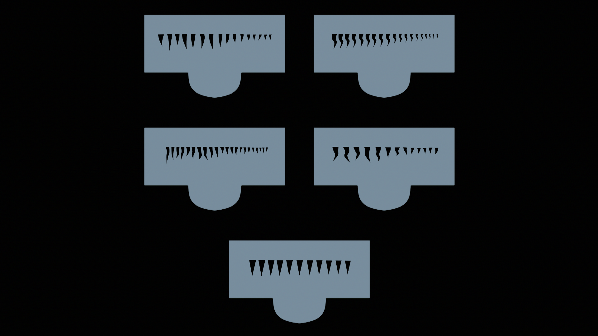 Template for fishing lure painting perch