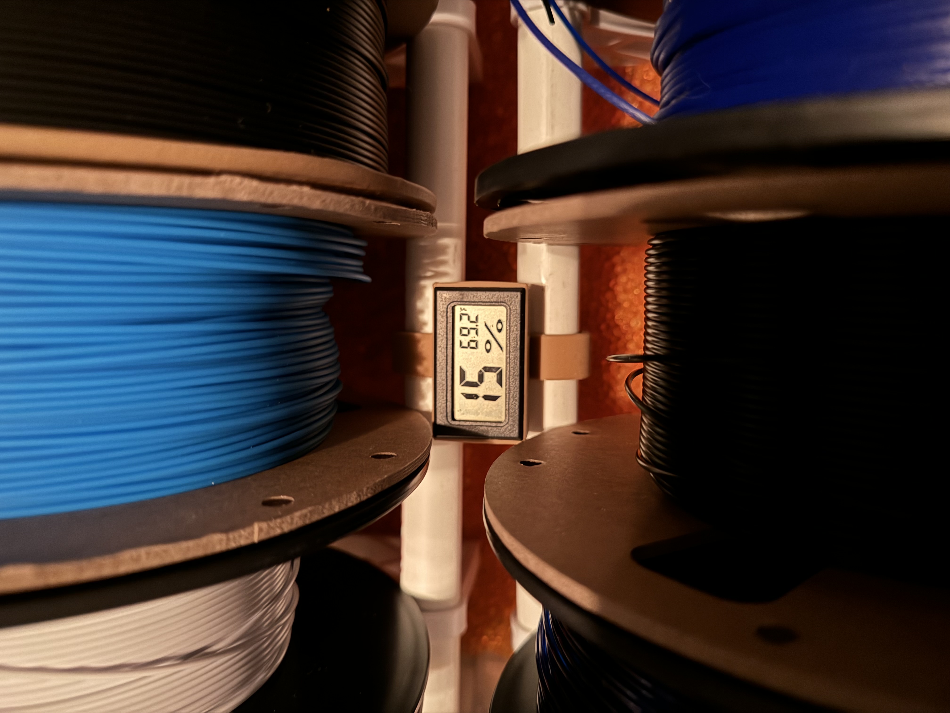 Dry Box Humidity Sensor Mount by JayPotter1969 Download free STL