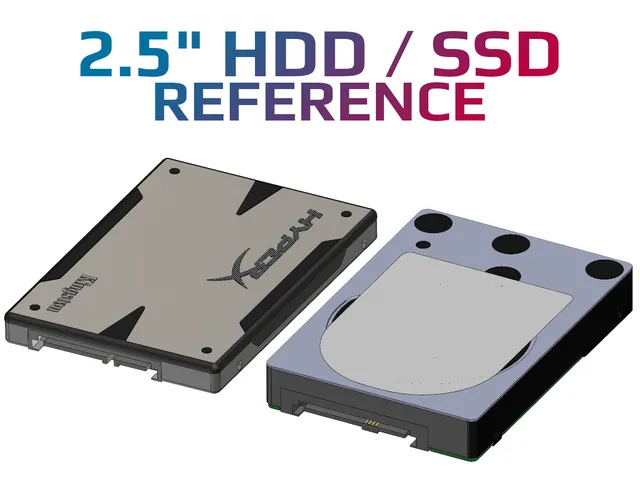 Hard Drive Reference Model (2.5" Inch HDD/SSD)