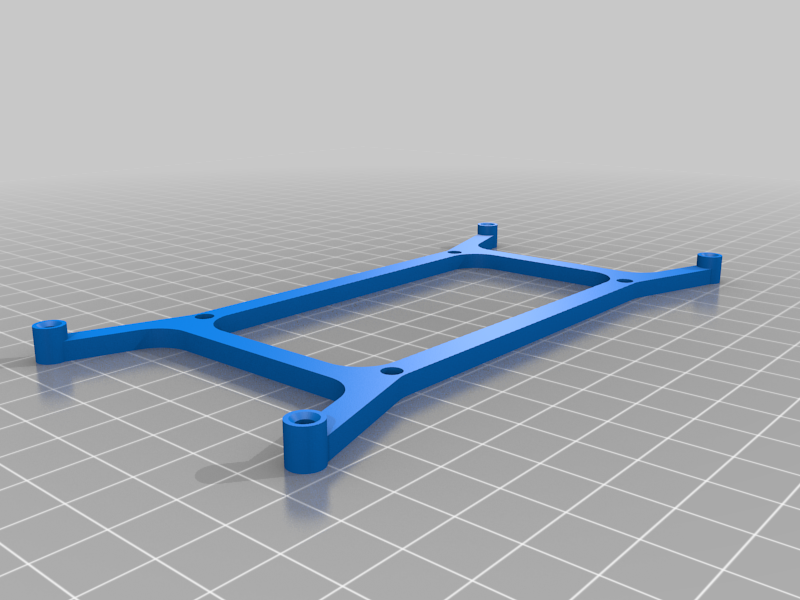 Fysetc Spider Din Rail Horizontal Mount Bracket For Voron By Funfunboy Download Free Stl