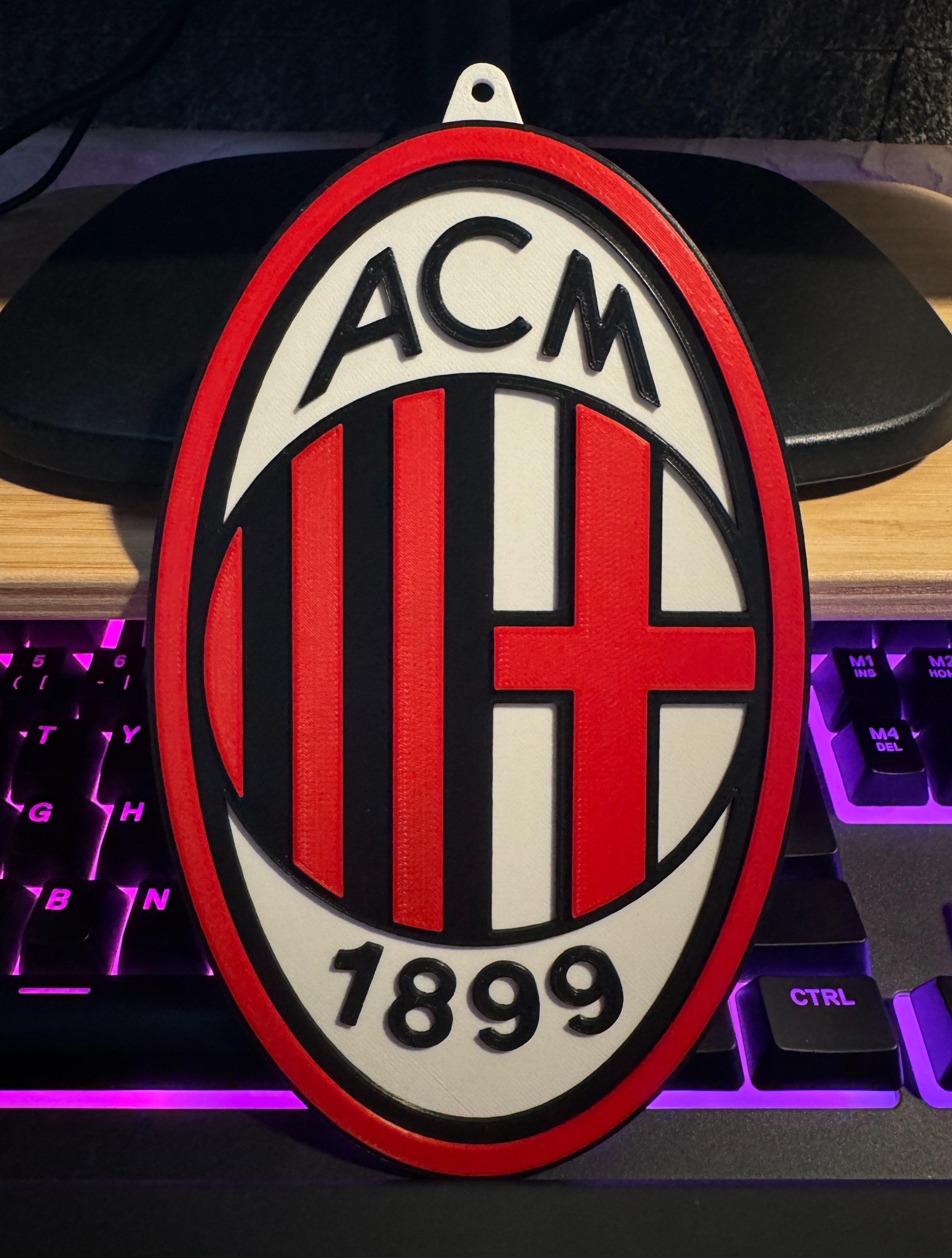 Logo mural - AC Milan