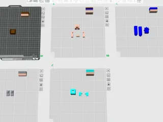 Minecraft Steve movable action figure by Rott3D | Download free STL model | Printables.com