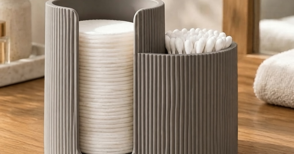 Organizer for cotton discs by //3D_King// | Download free STL model ...