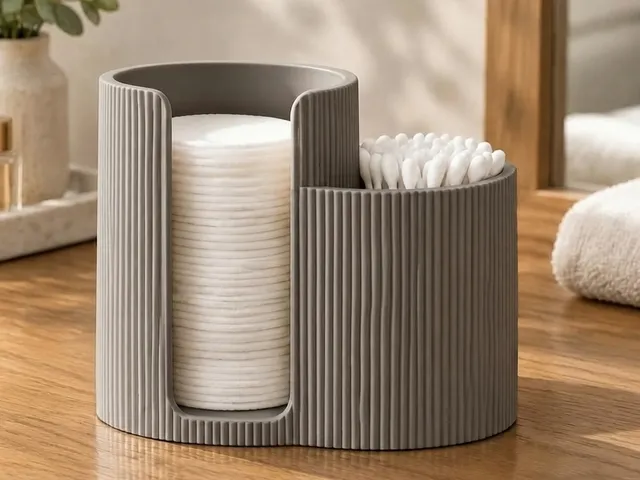 Organizer for cotton discs
