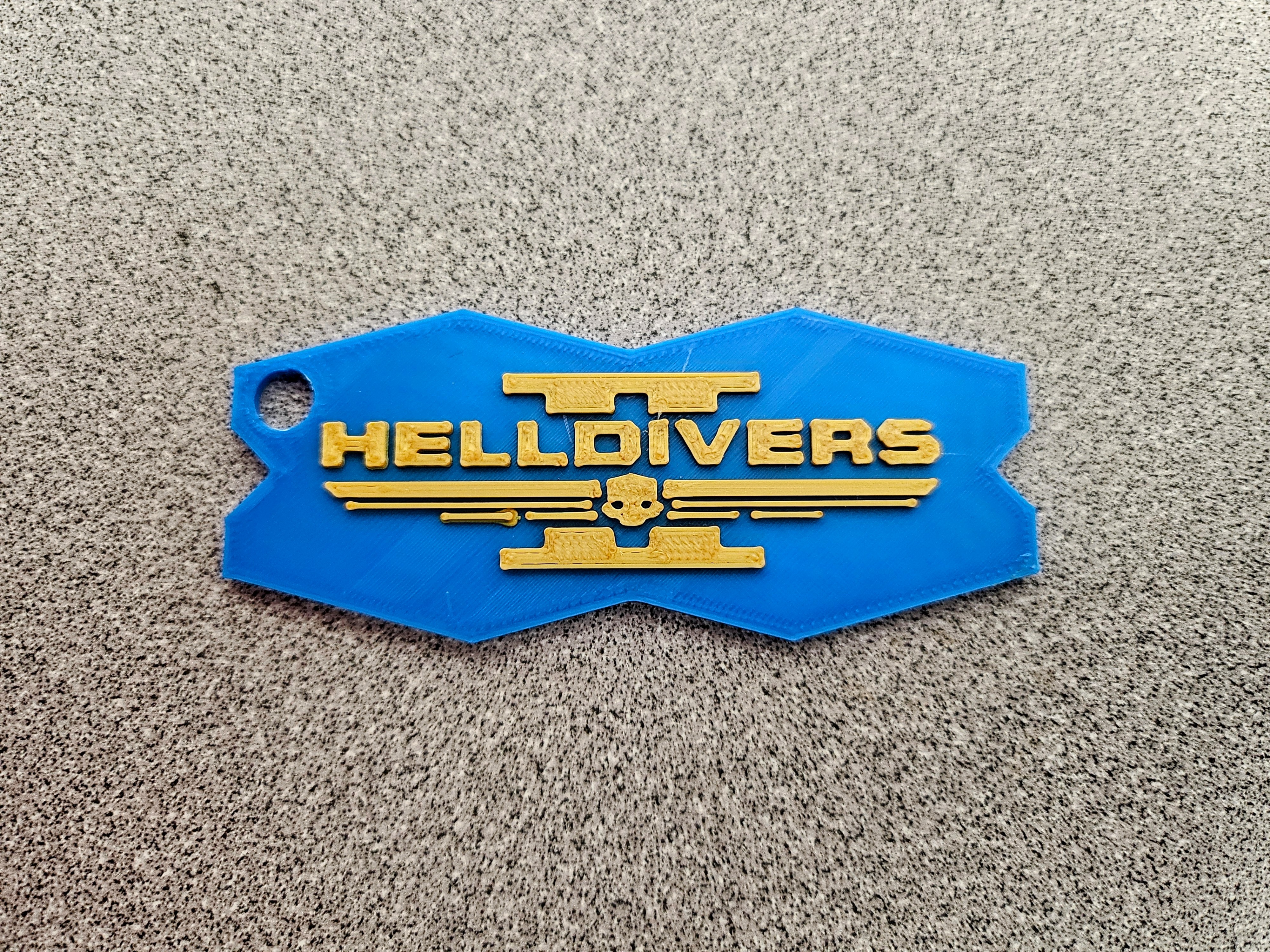 Helldivers 2 Keychain