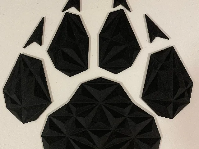 Wolf Paw Wall Art