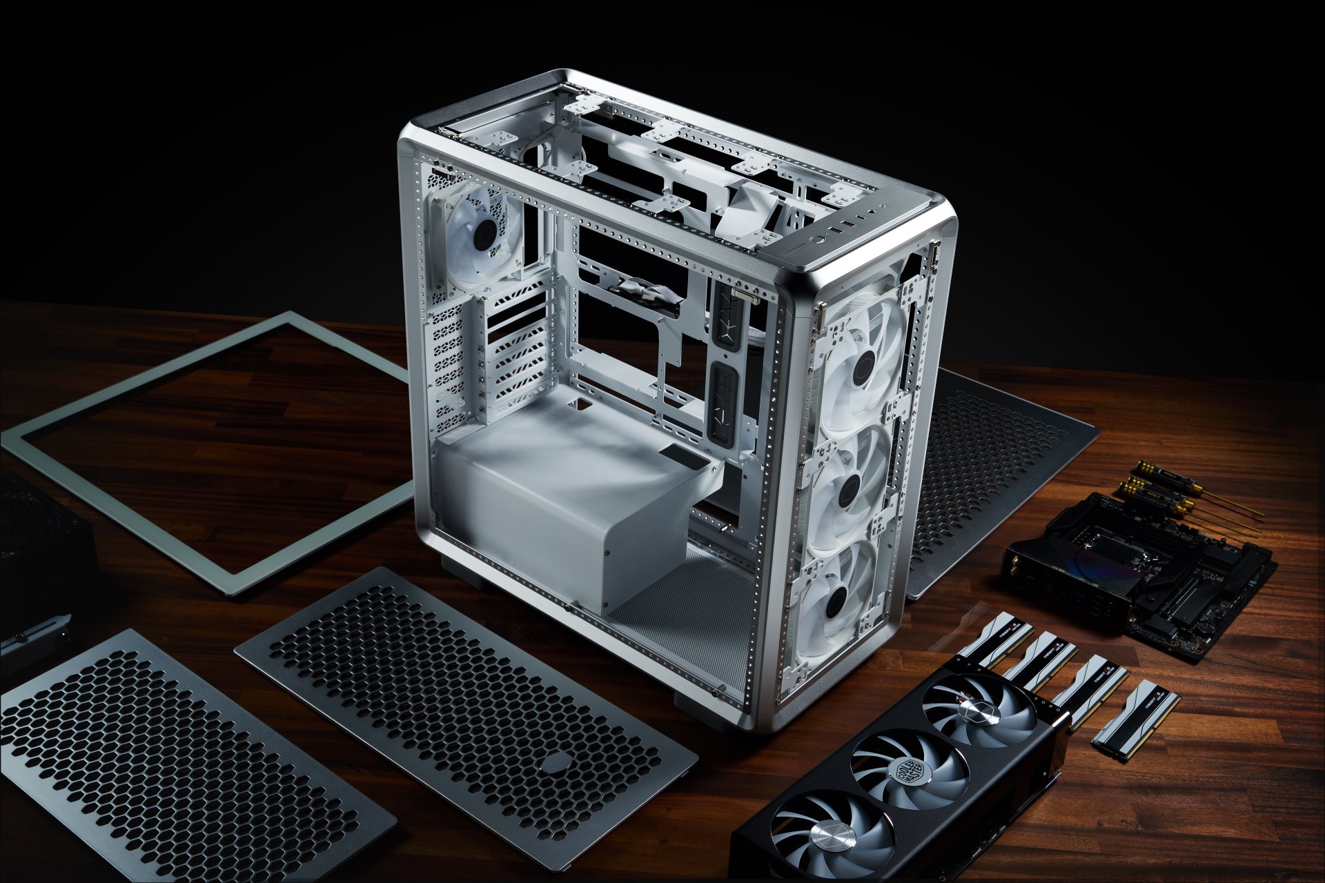 MasterFrame 600 Full PC Case STEP Model & Accessories Files