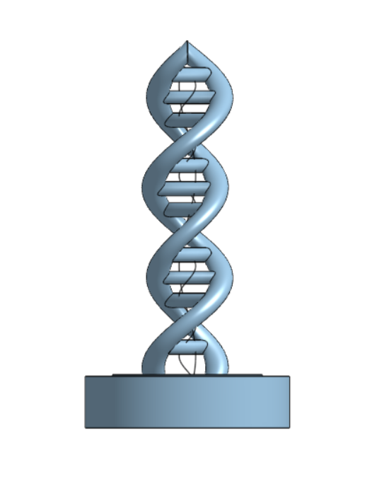 Miniatura 2 do modelo 3D DNA Model