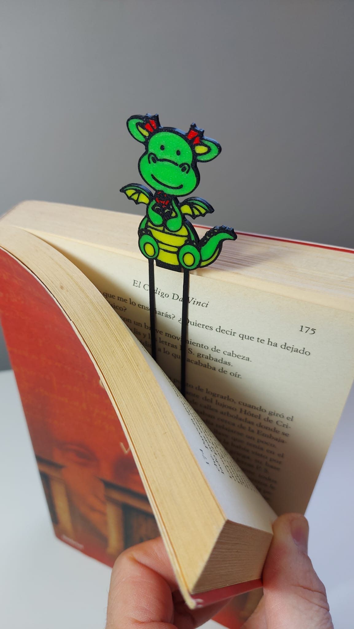 bookmark punt de llibre marcador sant jordi by margen 3d | Download free  STL model | Printables.com