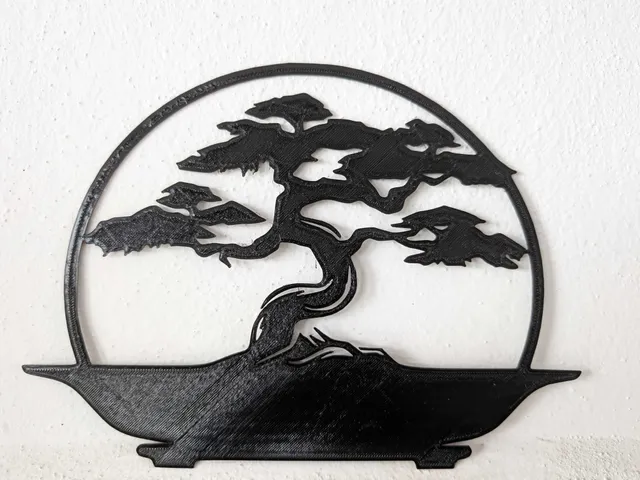 Bonsai - wall art
