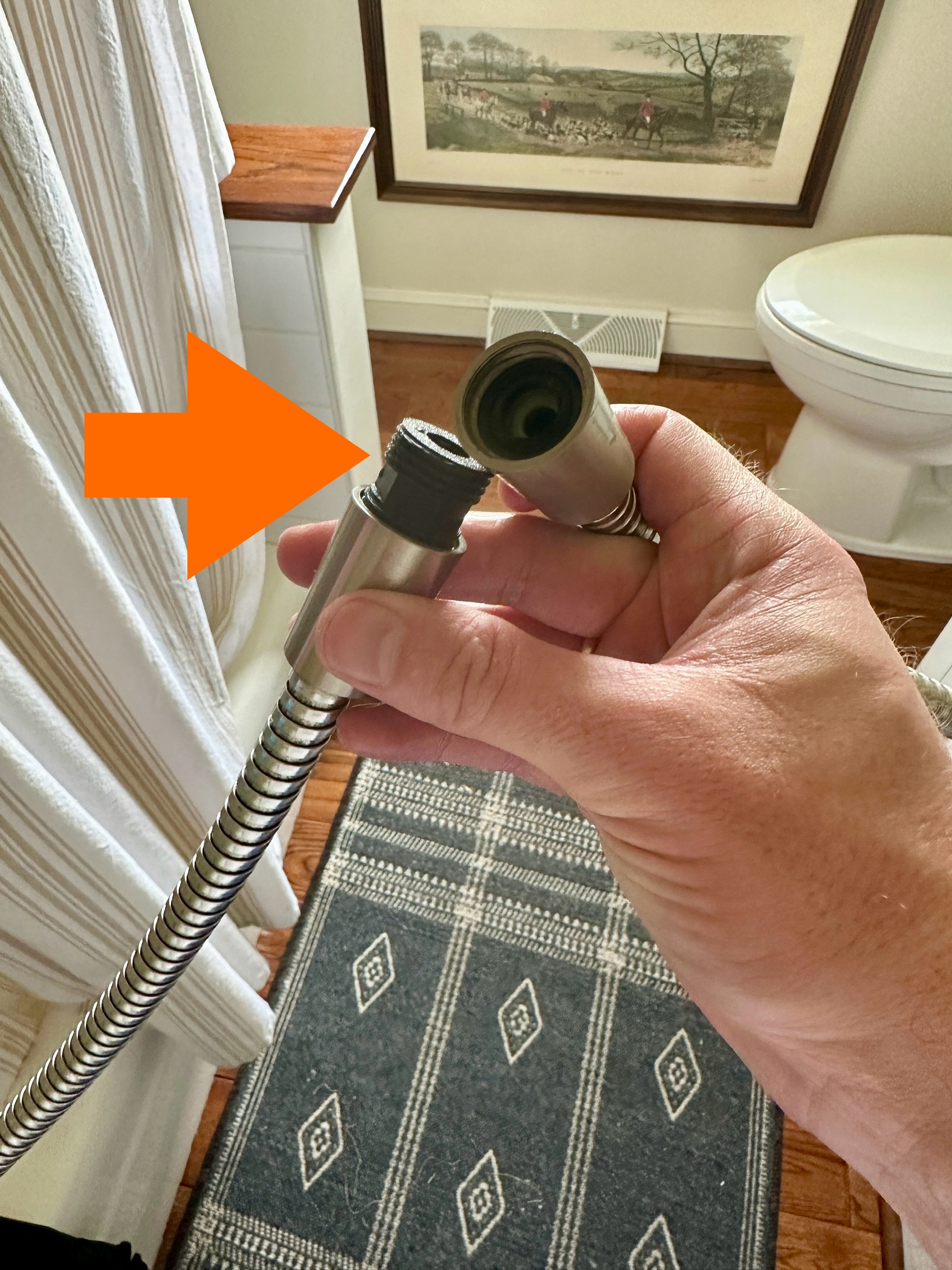 Male to Male Shower Wand Hose Adapter 20.20mm Threaded Create Your Own Shower Head! 0.75" or 0.80" 3/4"