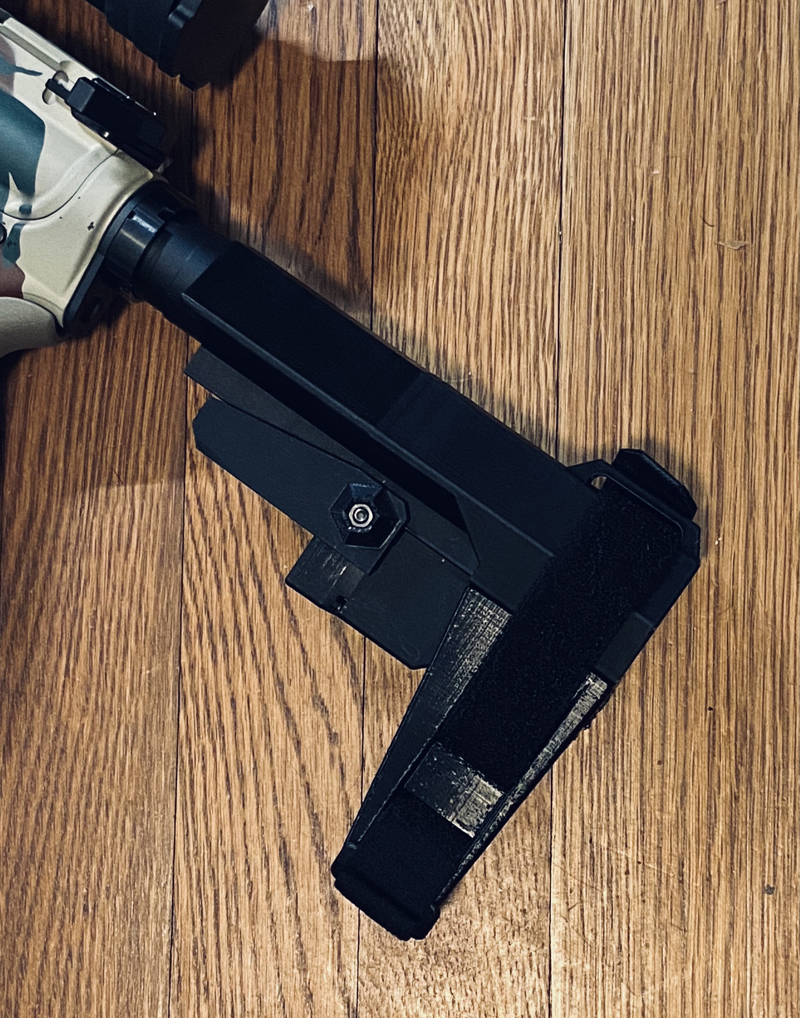 APB3 - Adjustable Pistol Brace by Bad Intelligence | Download free STL ...