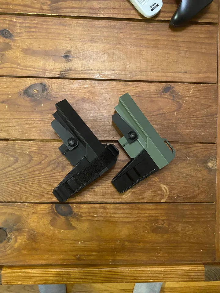 APB3 - Adjustable Pistol Brace by Bad Intelligence | Download free STL ...