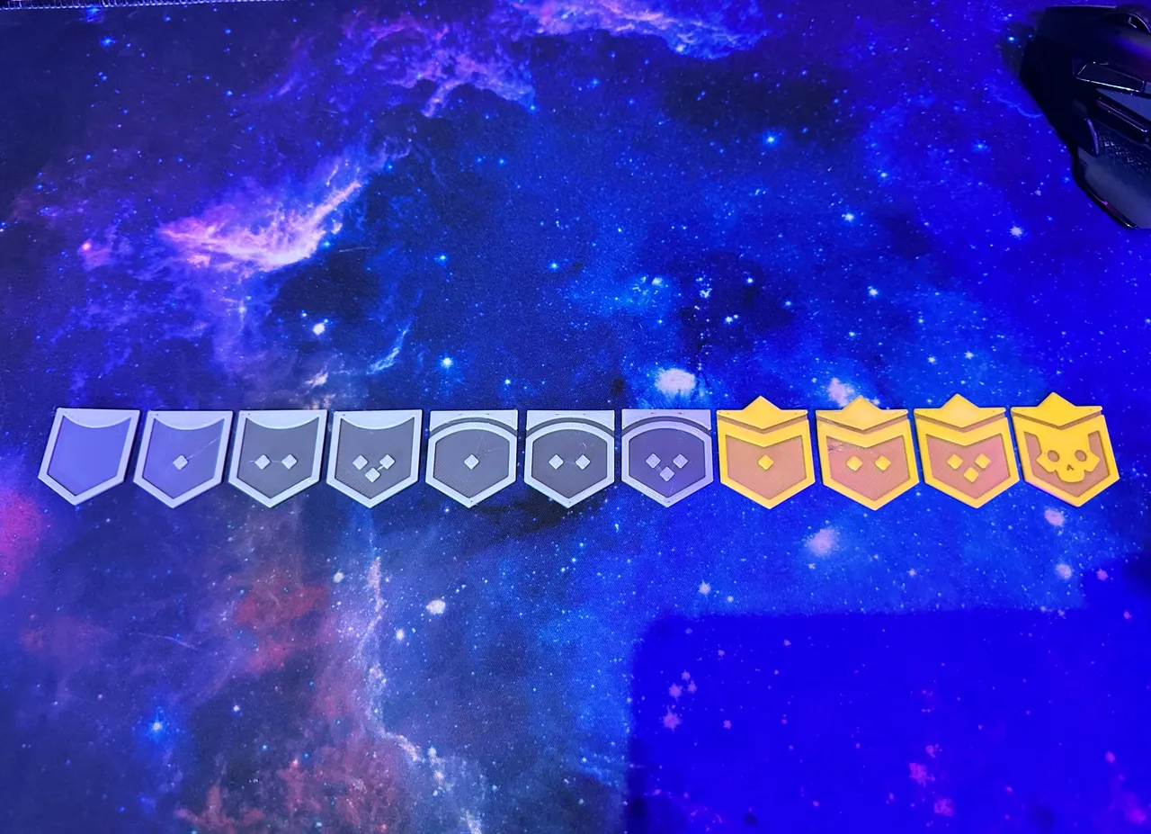 Helldivers 2 Badges 1 by Kaliber2020 | Download free STL model ...