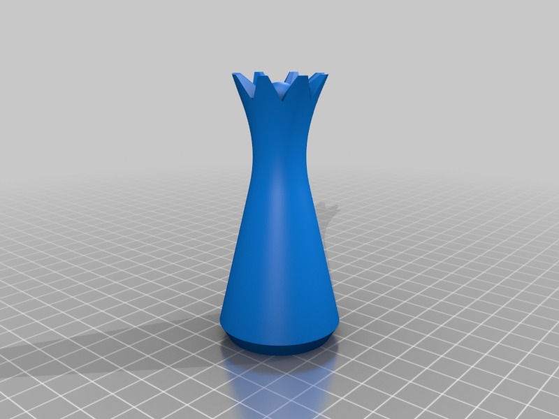 Miniatura 7 do modelo 3D Minimal Look Chess Set