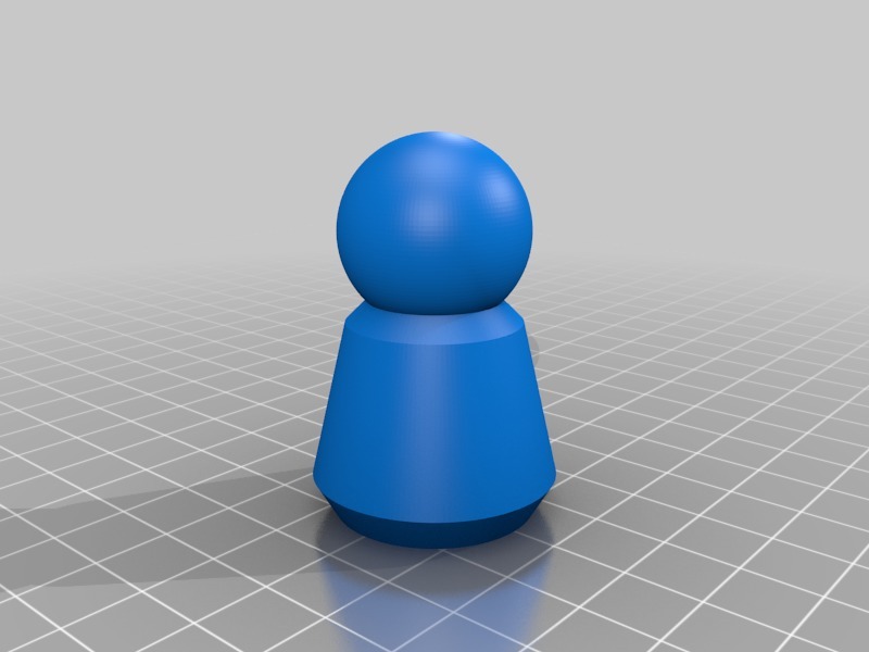 Miniatura 11 do modelo 3D Minimal Look Chess Set